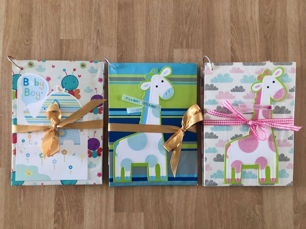 baby cards saved for all my children