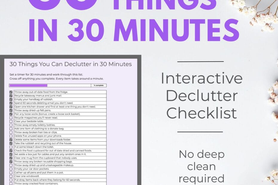 30 things in 30 minutes
