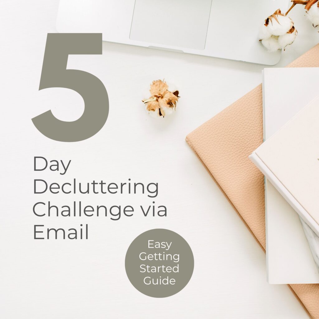 5 day declutter challenge by email