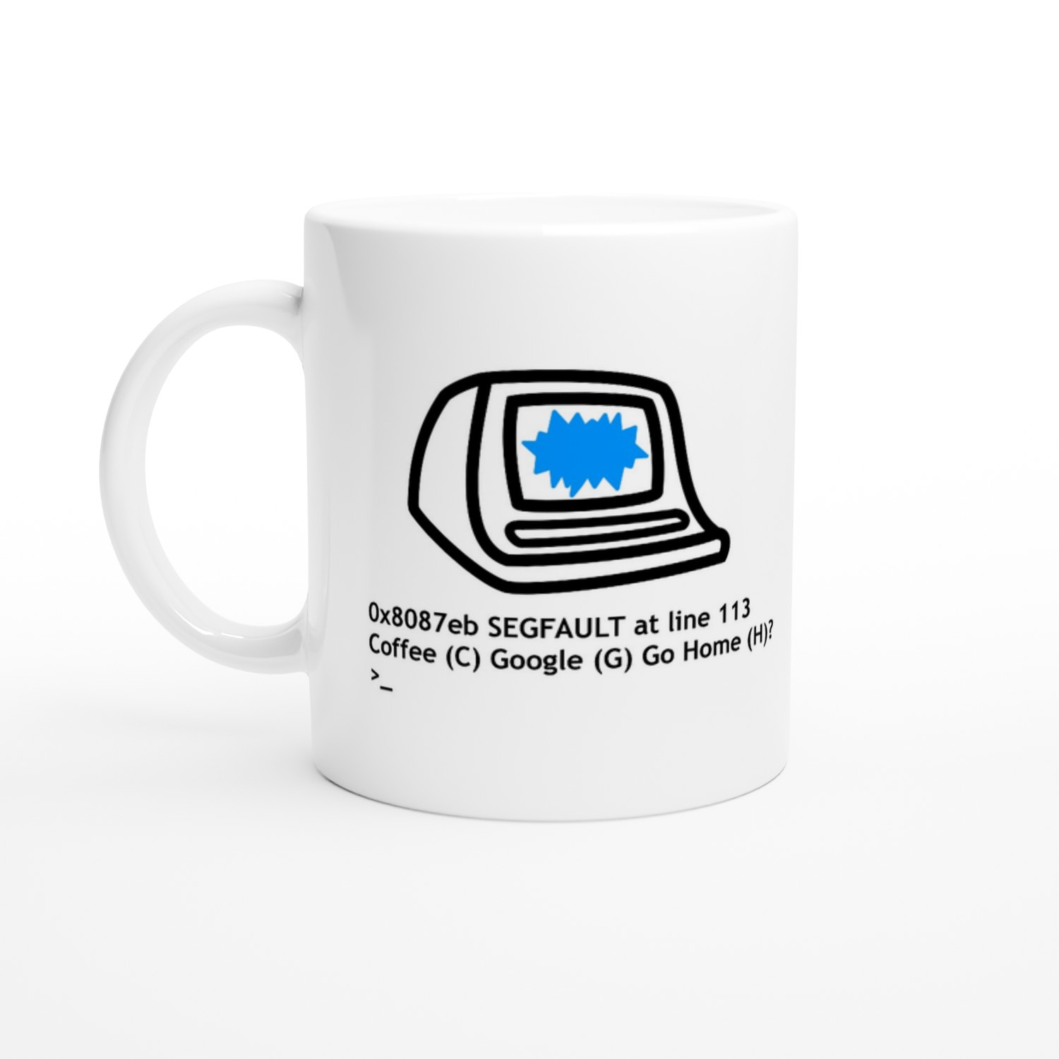 segfault mug for coders