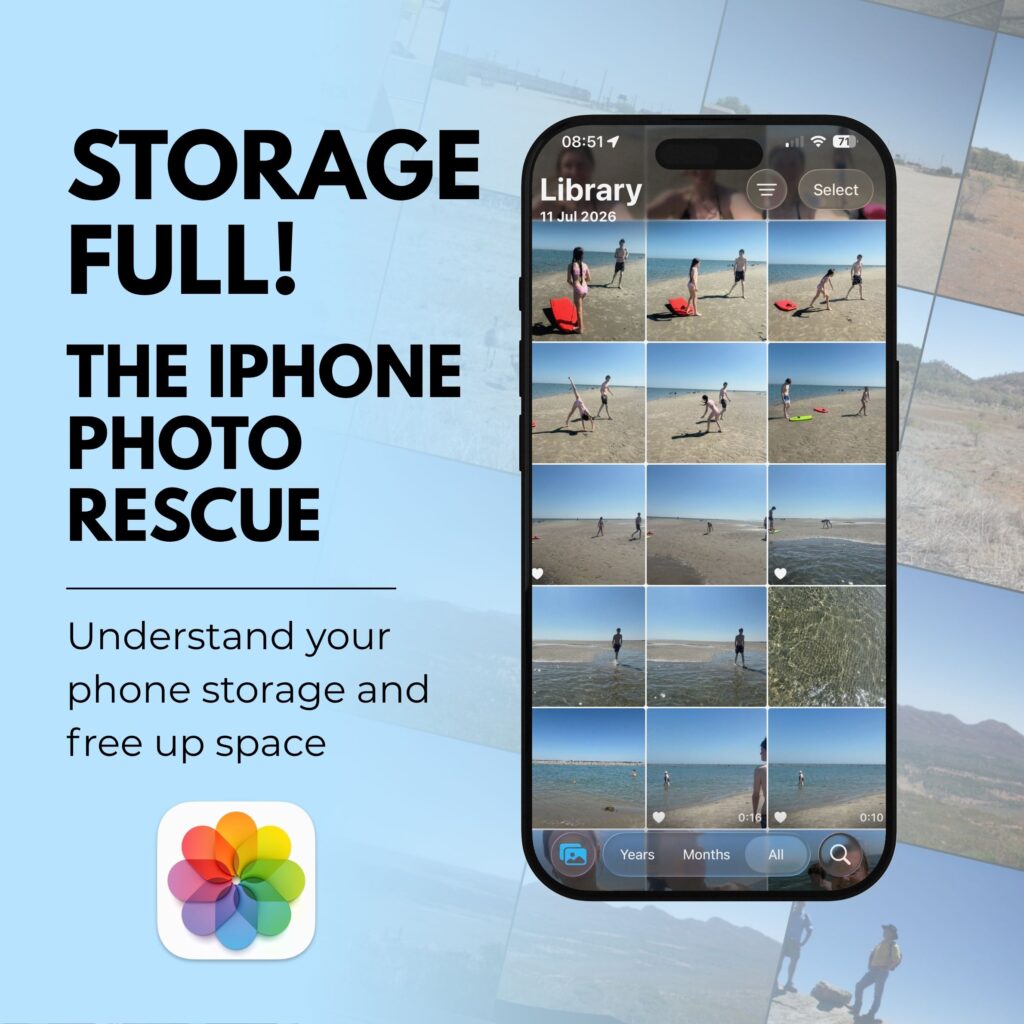 storage full iphone photo rescue